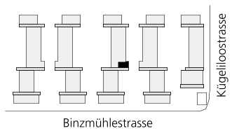 Lageplan Wohnung
